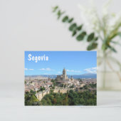 Carte Postale Ségovie, Espagne (Debout devant)
