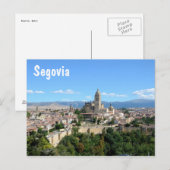 Carte Postale Ségovie, Espagne (Devant / Derrière)