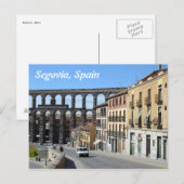 Carte Postale Ségovie, Espagne (Devant / Derrière)