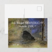 Carte Postale Sehnsucht nach Dir - (Devant / Derrière)