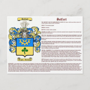 Carte Postale Seifert (signifiant)