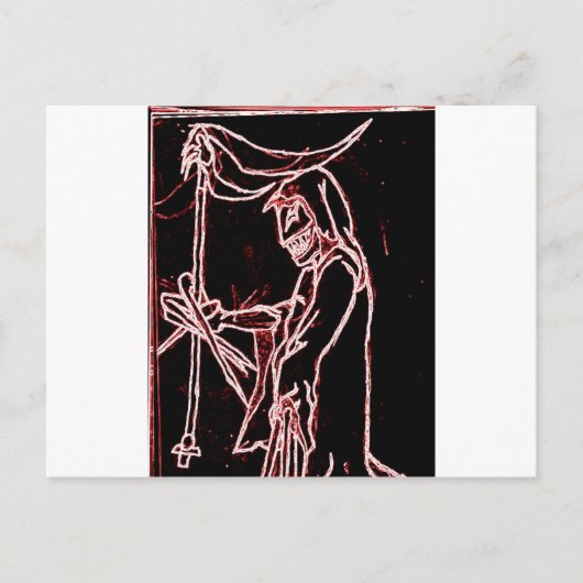 Carte Postale Seigneur des ténèbres (Devant)