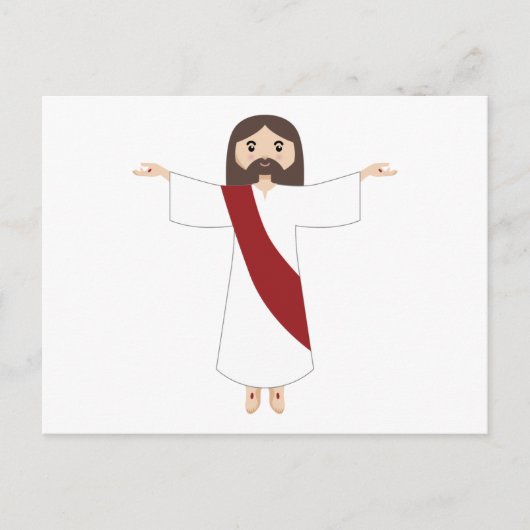 Carte Postale Seigneur Jésus Christ (Devant)