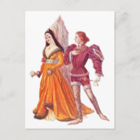 Seigneur médiéval et Dame