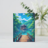 Carte Postale (Seijaku no Kohan) -  Lakeside Serenity (Debout devant)