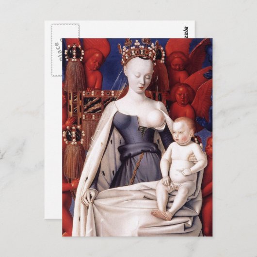 CARTE POSTALE SEIN DE MARY (Devant / Derrière)