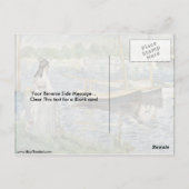 Carte Postale Seine À Argenteuil Par Edouard Manet (Dos)