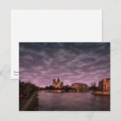 Carte Postale Seine Notre Dame Paris France (Devant / Derrière)