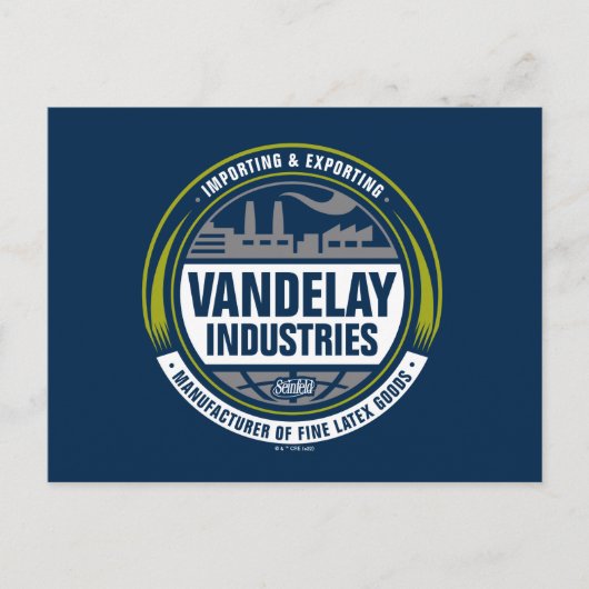 Carte Postale Seinfeld | Logo de Vandelay Industries (Devant)