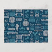 Carte Postale Seinfeld | Modèle de Mème (Devant)