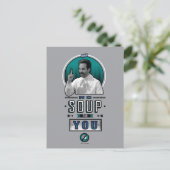 Carte Postale Seinfeld | Pas De Soupe Pour Vous Graphique (Debout devant)