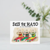 Carte Postale Seis De Mayo (Debout devant)
