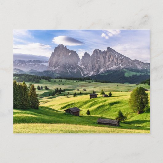 Carte Postale Seiser Alm | Alpes Dolomites, Italie (Devant)