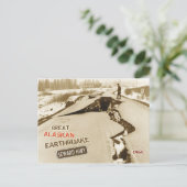 Carte Postale Séisme de 1964 en Alaska (Debout devant)