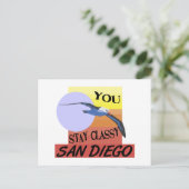 Carte Postale Séjour Classé San Diego (Debout devant)