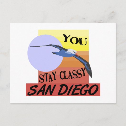 Carte Postale Séjour Classé San Diego (Devant)