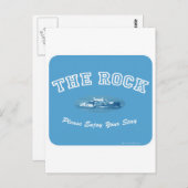 Carte Postale Séjournez à Alcatraz (Devant / Derrière)