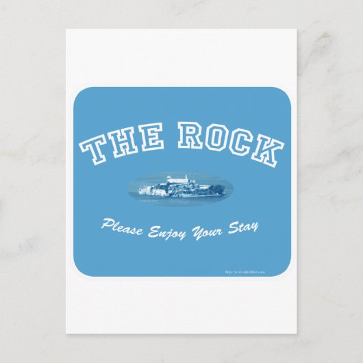 Carte Postale Séjournez à Alcatraz (Devant)