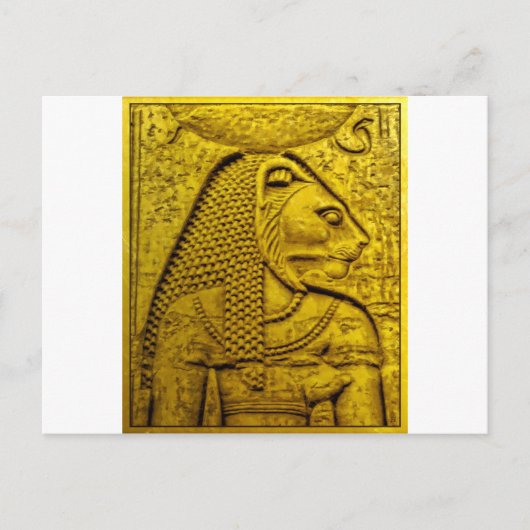 Carte Postale Sekhmet (Devant)