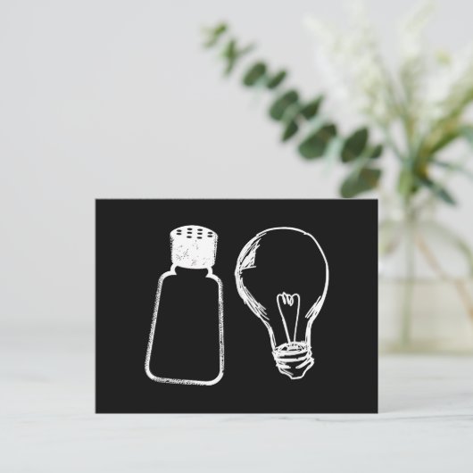 Carte Postale Sel & Lumière Be Ye Salt Bible Versets Matthieu 51 (Debout devant)