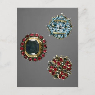 Carte Postale Sélection de broches costumées