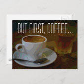 Carte Postale Sélection de cadeaux pour les amateurs de café (Devant / Derrière)