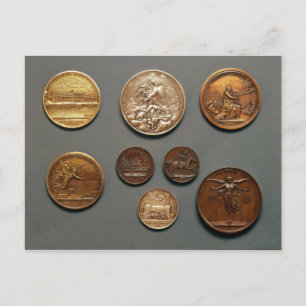 Carte Postale Sélection des médailles