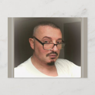 Carte Postale Selfy my age 67 by Mark Edward Westerfield