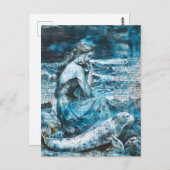 Carte Postale Selkie Céltic Sceau Changement De Forme (Devant / Derrière)