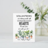 Carte Postale semaine d'appréciation des bénévoles (Debout devant)