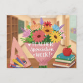 Carte Postale Semaine d'appréciation des enseignants (Devant)