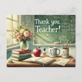 Carte Postale Semaine d'appréciation des enseignants (Devant)