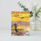 Carte Postale Semaine d'aviation de Lyon (Debout devant)