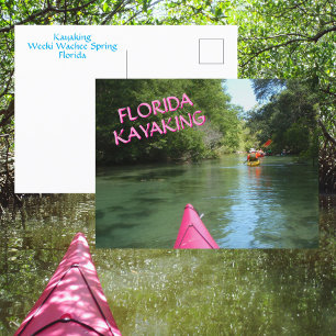 Carte Postale Semaine de randonnée en kayak Weeki Wachee Spring 