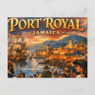 Carte Postale Semaine des pirates à port royal