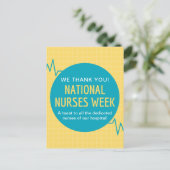 Carte Postale Semaine nationale des infirmières (Debout devant)