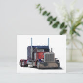 Carte Postale Semi camion (Debout devant)