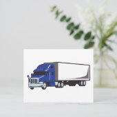 Carte Postale Semi-camion (Debout devant)