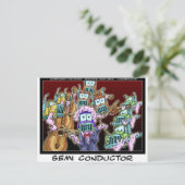 Carte Postale Semi-Chef D'Orchestre Drôle Tee - shirts Et Cadeau (Debout devant)