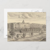 Carte Postale Séminaire de Saint François de Vente, Milwaukee Co (Devant / Derrière)