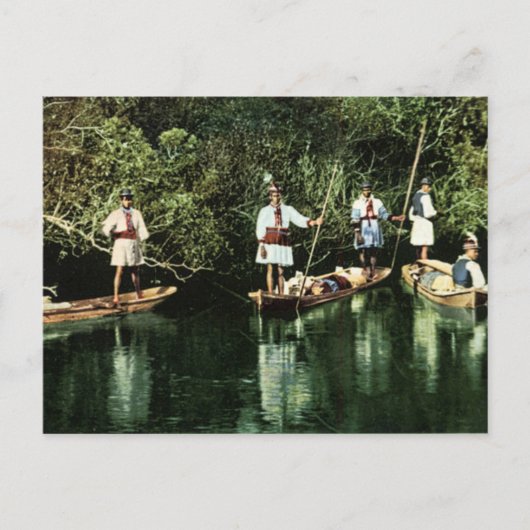 Carte Postale Séminoles de Floride (Devant)