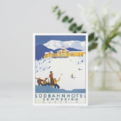Carte Postale Semmering Autriche (Debout devant)