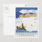 Carte Postale Semmering Autriche (Devant / Derrière)