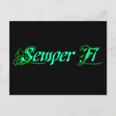 Carte Postale Semper Fi (Devant)