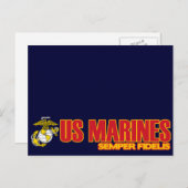Carte Postale Semper Fi [EGA] (Devant / Derrière)