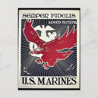 Carte Postale Semper Fidelis
