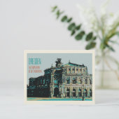 Carte Postale Semperoper Opera House & Concert Hall, Dresden (Debout devant)