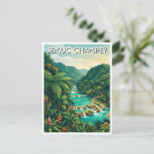 Carte Postale Semuc Champey Guatemala Travel (Debout devant)