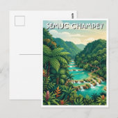 Carte Postale Semuc Champey Guatemala Travel (Devant / Derrière)