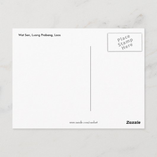 Carte Postale sen wat (Dos)